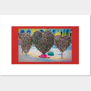 Punda Love Hearts In Abundance Posters and Art